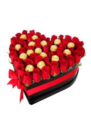 Caja Corazón Ferrero