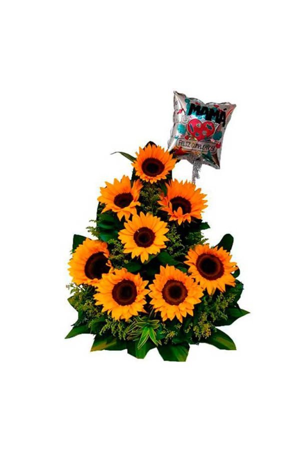 Arreglo Floral Giraoles