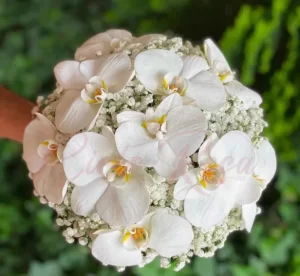 Bouquet para Boda Orquídeas Phalenopsis