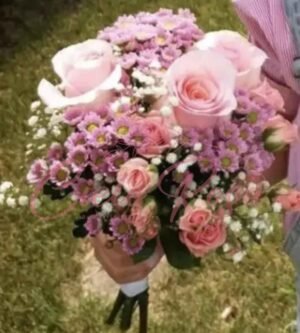 Bouquet para Boda Rosa