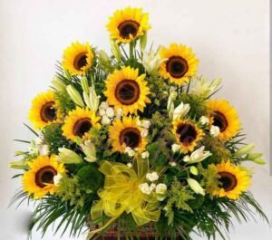 Canasta de Girasoles